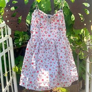 Cute floral mini dress